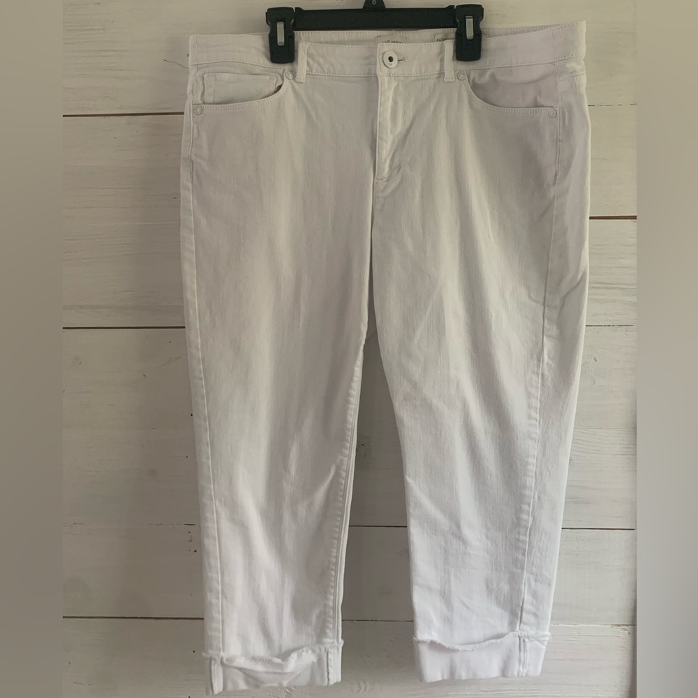 J•JILL denim capri jeans, size 14